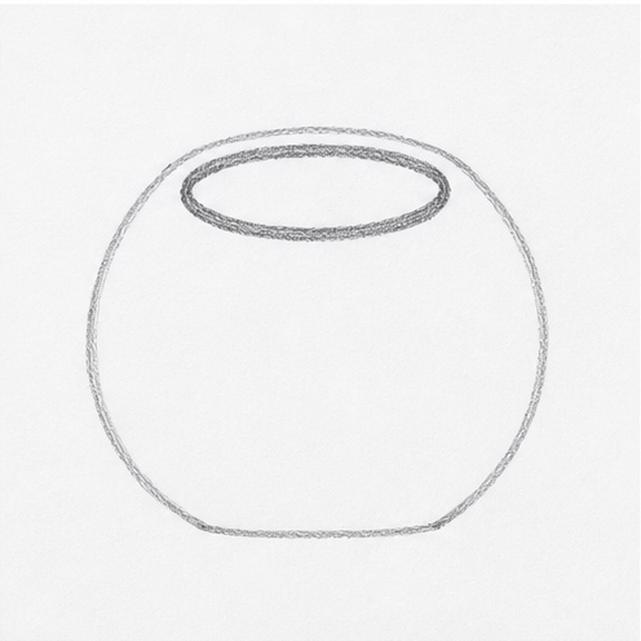Cut the top opening stage for how to draw a cartoon coconut drink