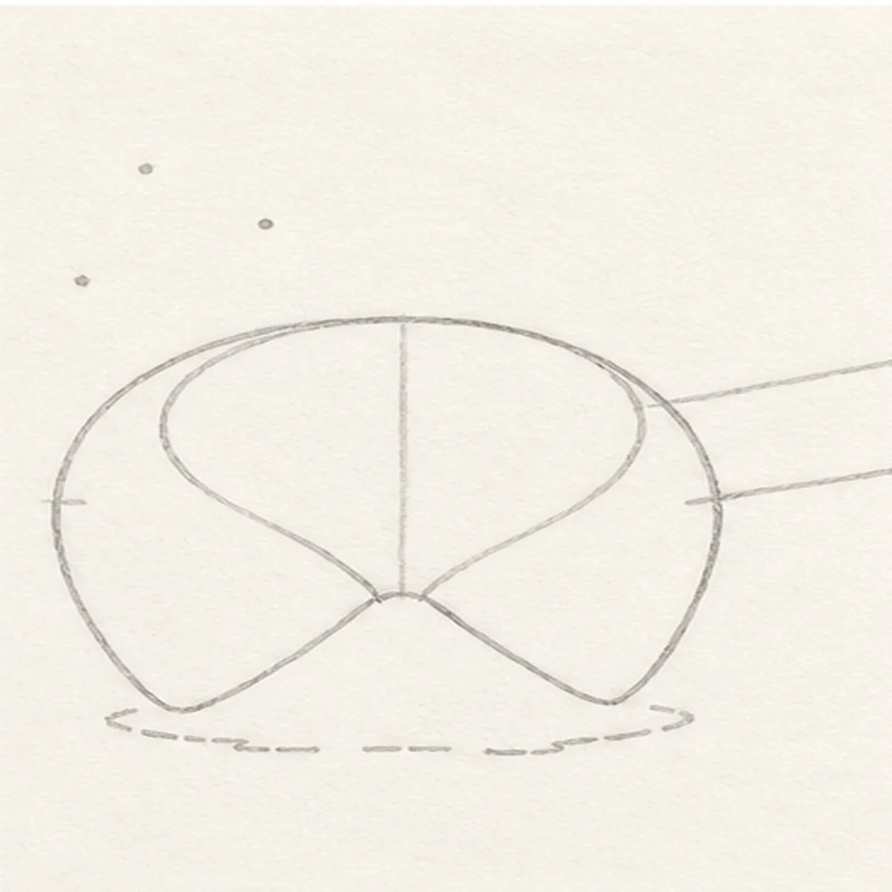 Connect the cookie shell stage for how to draw a fortune cookie