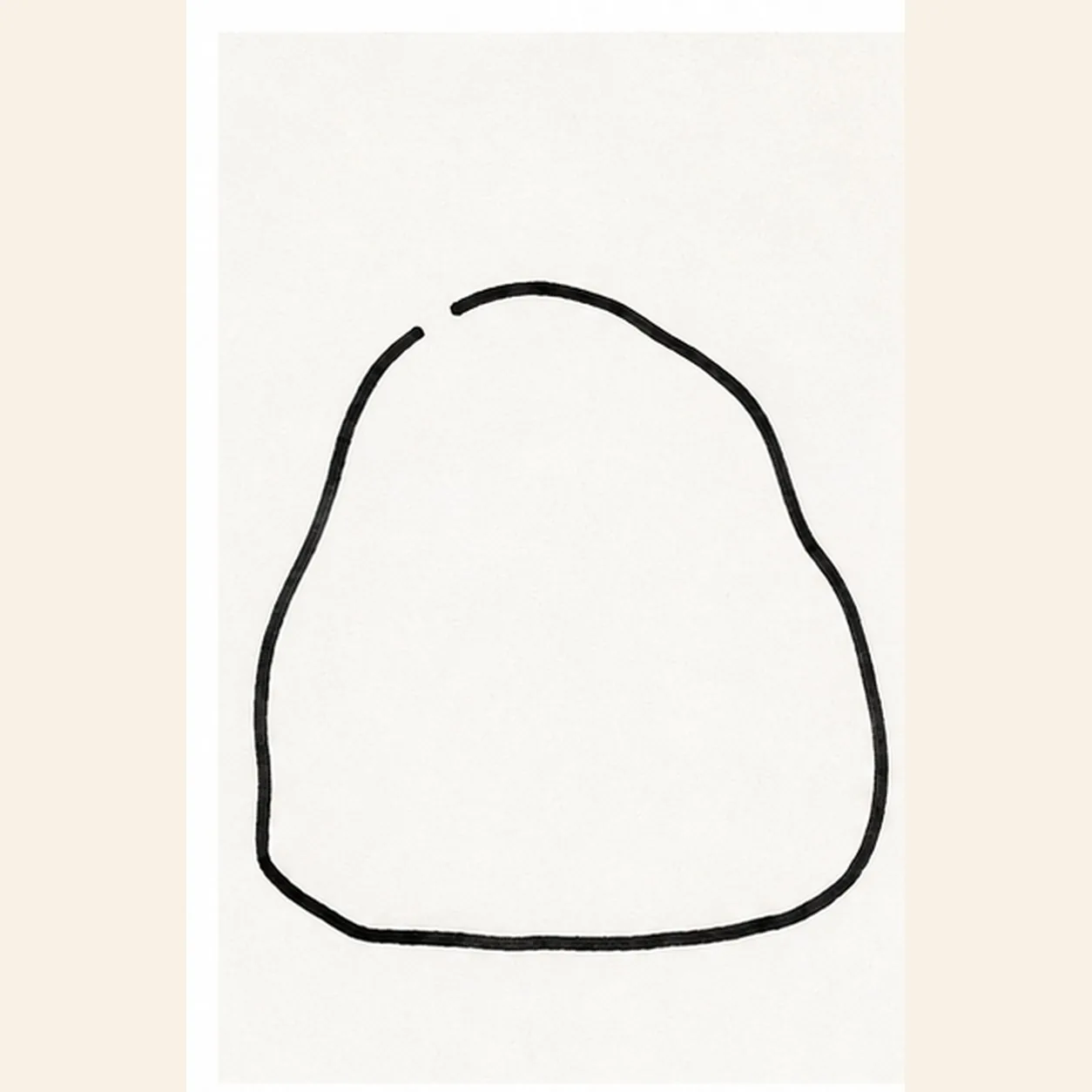 Draw the pet rock shape stage for how to draw a punky pet rock