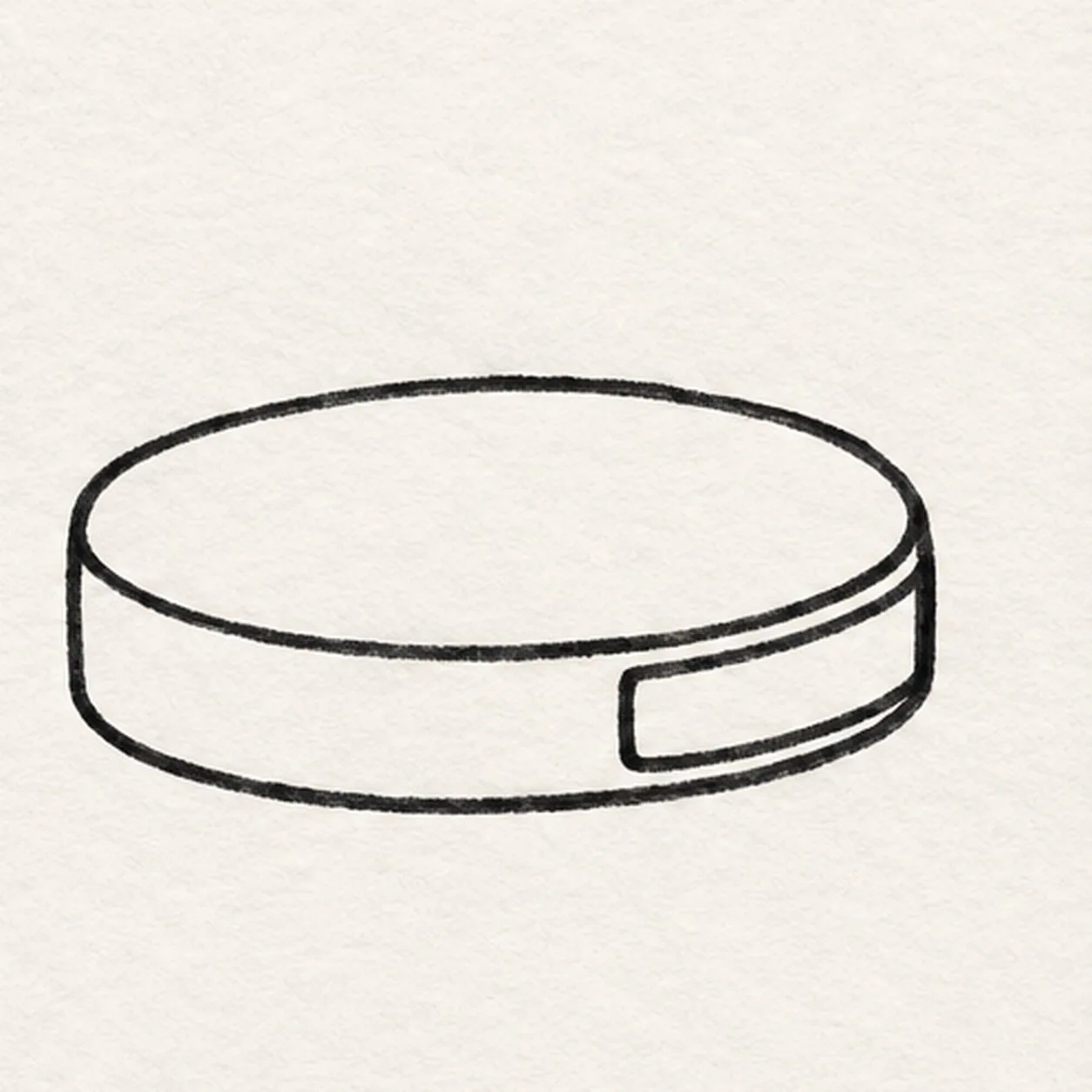 Shape the vacuum stage for how to draw a cartoon robot vacuum