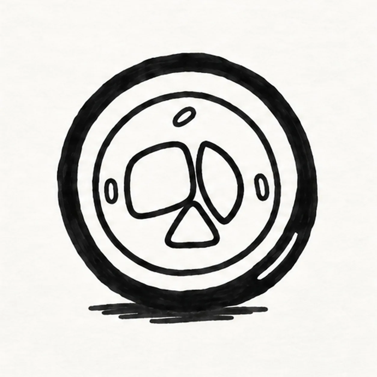 Add the glint and shadow stage for how to draw a cartoon sushi roll