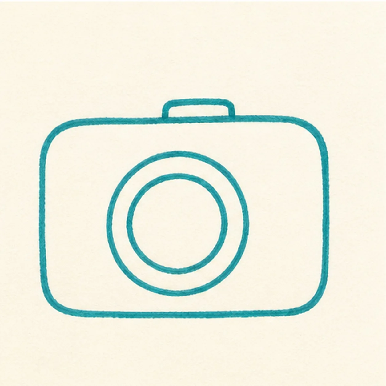 Pop in the lens stage for how to draw a camera flash doodle