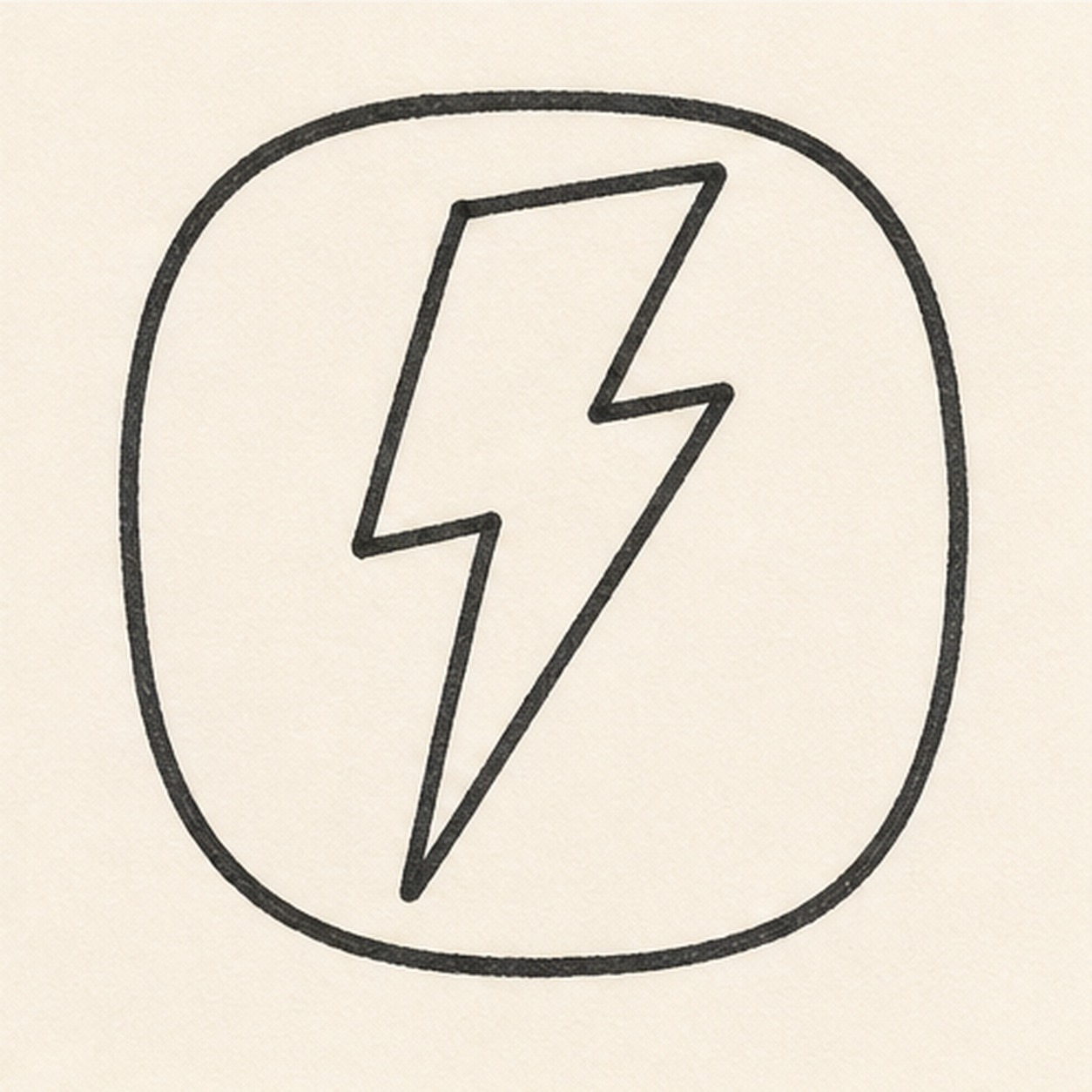 Zap in the bolt stage for how to draw a lightning bolt badge