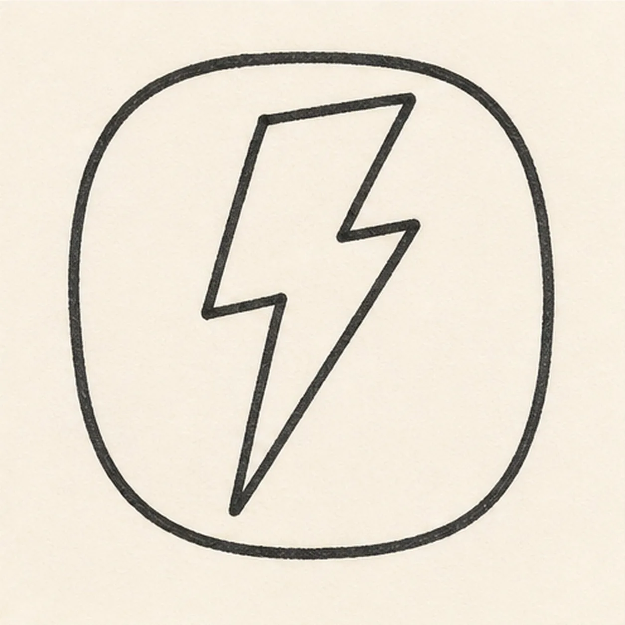 Zap in the bolt stage for how to draw a lightning bolt badge