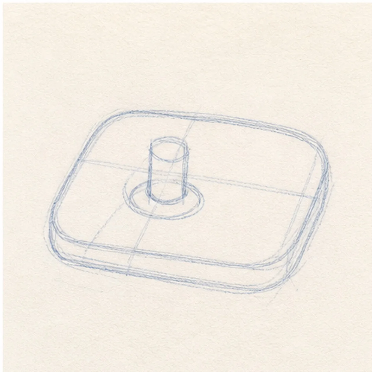 Set the arcade base stage for how to draw a retro arcade joystick
