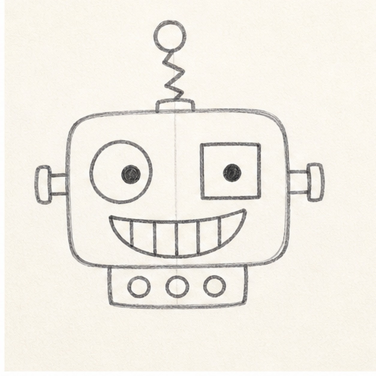 Add the button panel stage for how to draw a silly robot head