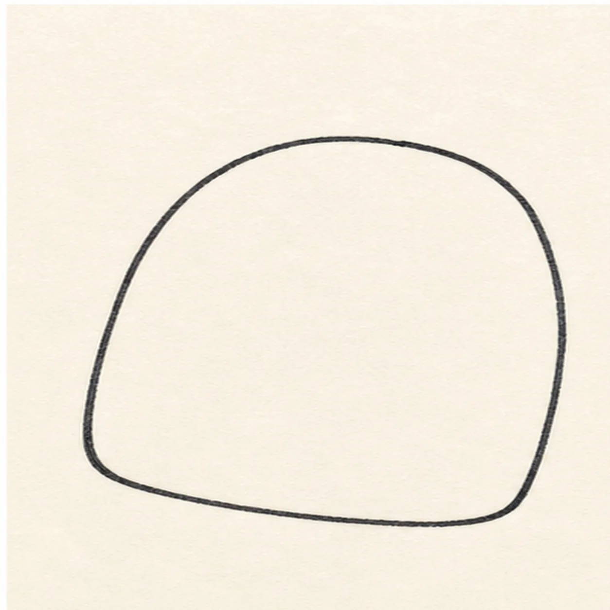 Shape the bottle stage for how to draw a sunscreen bottle